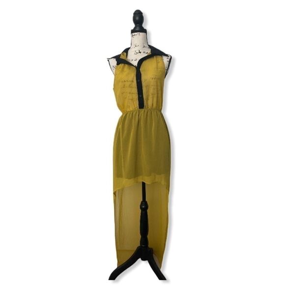 Sage high low dress SZ S - Picture 1 of 3